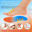 Carbon Fiber Arch Support Inserts Women Men, Wide Feet, Shock Absorbing, Arch Support, Distributes Pressure, Flat Feet Orthotic Insert, Work Boot Shoe Insole, Absorb Shock with Every Step(L) — 2
