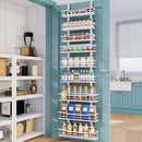 Eastherry Over The Door Pantry Organizer，9-Tier Over The Door Organizer with Adjustable Basket，Metal Hanging Pantry Organizers and Storage for Kitchen, Back of Door Seasoning Rack — 1
