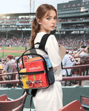 Paxiland Clear Backpack Stadium Approved, 12x10.5x6 Inches Clear School Bag | Black-standard — 3