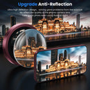 WSKEN for iPhone 18 Pro/iPhone 18 Pro Max Camera Lens Protector - Burgundy photo 2
