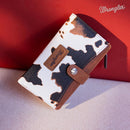 Wrangler Wallet for Women Bifold Card Holder with Zipper and ID Window — 6