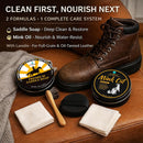 Feilove Saddle Soap & Mink Oil Leather Cleaner & Conditioner Kit, 6-Piece — 6