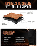 TheraCopper Copper Knee Brace for Women & Men (Large, 2 Pack) — 5