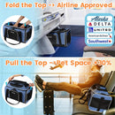 Petskd Top-Expandable Small Pet Carrier 17"x11"x9.5" Airline Approved
