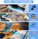 Deep Pour Epoxy Resin, 1.5 Gallon 2-4" Pour Depths Epoxy Resin Kit Crystal Clear High-Gloss No Bubble Self Leveling… — 3