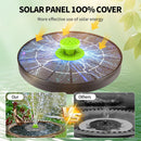 4.0W Solar Bird Bath Fountain Pump, Solar Powered Water Pump, Outdoor Water…