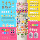 Gionlion 30,000 Pcs Clay Beads Bracelet Making Kit, 168 Colors 8 Boxes Flat Preppy Beads for Friendship Bracelets,… — 2