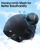 3-Pack Breathable Skull Cap Sweat Control 3D Honeycomb Mesh for Men Women — 2