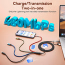 4 in 2 Multi Charging Cable, USB A/C Charging Cords for Multiple Devices 3