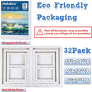 Halobios 32 Packs Professional Stretched Canvas for Painting, Blank Canvas Art with 5 * 7in, 9 * 12in, 11 * 14in, Value Pack for Acrylic, Oil, Acrylic Pouring | 32 Pack Mixed - 11×14IN 9×12IN 5×7IN — 2