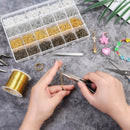2840 Pieces Jump Rings for Jewelry Making, Shynek Open Jump Rings for Jewelry Making Supplies, Crafts and… — 7