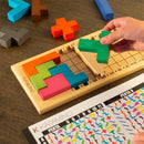 Katamino | The Original Wooden Pattern Building Puzzle Game for Kids and Adults | Over 500 Pentomino Combinations | Award Winning Kid Friendly Strategic Brain Game | Ages 6+ | 1-2 Players | 10 Min — 5