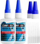Gap Fill Wood Super Glue 4 oz, Heavy Duty Thick CA Glue for Woodworking — 1