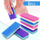 NYQIUGER 6Pcs Professional Pedicure Foot Pumice Stone for Feet Skin Callus Remover and Scrubber for Dead Skins Sided — 5
