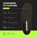 Superfeet All-Purpose Support Low Arch Insoles (Black) for Active Lifestyle with Low Arch Support - 9.5-11 Men / 10.5-12 Women — 7