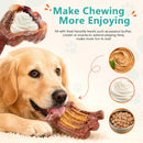 Fuufome Dog Chew Toys for Aggressive Chewers & Large Dogs Tough Nylon Bone