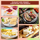 Butter Knives 4 Pieces Stainless Steel Cheese Butter Spreader Knife Set for Cold Butter, Cream Cheese, Jam, Pastry,… — 4