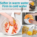 5 Pack Scrub Sponge, Dual-Sided Temperature Controlled Kitchen Sponge for Dishes, Frog Bulk Sponges Household… — 2