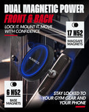 Magnetic Phone Holder for Gym, Stand for MagSafe and Android, Alloy Base photo 2
