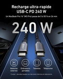 Anker Prime USB C to USB C Cable, 240W Fast Charging Durable Cable (6 ft) 2