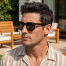 CARFIA Polarized Men's Sunglasses UV400 Protection Cool Man Shades CA5354 | 1. Tortoise Frame Grey Lens | Multicolor — 2