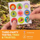 Cliganic Mosquito Repellent Stickers for Kids & Adults, Bug Patches, 90 Pk | 90 Count (Pack of 1) | Positive Vibes — 8