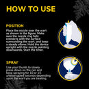Dr. Scholl's Freeze Away MAX Wart Remover, 10 Treatments - As Fast As 10 Seconds to Treat & Remove Common & Plantar Warts on Hands & Feet, Easy to Use Precision Spray — 8