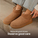 FORTIVO Suede Cleaning Kit Compatible for UGG Footwear - Sheepskin & Suede Gentle Cleaner and Conditioner, Protector Spray, Odor Remover, Suede Stain Nap Eraser, Dual Brush Set for UGG Shoes — 7