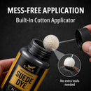 Black Suede Dye for Shoes, Boots, & Accessories – Permanent Suede Color Restorer with Built-in Applicator – Shoe Dye for Touch-Ups — 5