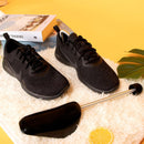 2 Pairs Plastic Shoe Tree Stretcher Shaper for Men (Black) — 6