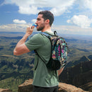 Lightweight Hydration Backpack, Running Backpack with 2L Water Bladder | Blue Print2 — 7