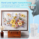 KISREL UV Resin Kit 1000g Bulk, Crystal Clear Hard for Jewelry Crafts Resin — 4
