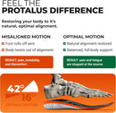 Protalus M-100 Lite Insoles – Patented Alignment Technology for Premium Heel & Arch Support – Deep Heel Cup for Active & Casual Shoes, Work Boots, Maximum Everyday Comfort, ML100 — 3
