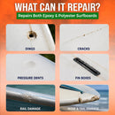 Ding All 3 Oz (84ml) Super Epoxy Repair Kit for Small to Medium Size Epoxy and Polyester Surfboards Repairs — 3