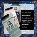 FolkArt 34845 Home Decor Chalk Furniture & Craft Paint in Assorted Colors, 16 ounce, Sheepskin | 16 Fl Oz (Pack of 1) — 3