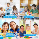 Fidget Snake Cube Puzzle Toys for Kids Party Favors 12 Pack — 4