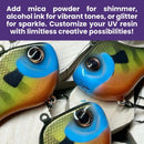 Alumilite Alumi-UV 4 Oz, Light Cured Resin for Fishing Lure & Ring Making — 7