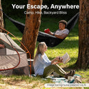 Kootek Camping Hammock 500lbs Capacity Outdoor Camping Essentials, Double — 7