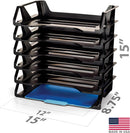 Officemate Recycled Desk Tray, Side Load, 15 1/8 x 8 7/8 x 15, Letter/A4, 6/PK (26212) — 2