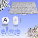 YMSDZHL Alphabet Beads A-Z 1900Pcs Letter Bead for Bracelet Jewelry Making — 2