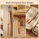 Tonrief Solid Wood Long Handle Shoe Horns | 3-Pack — 6