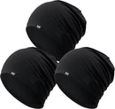 QINGLONGLIN Cooling Skull Cap Sweat Wicking Breathable for Men Women 3 Pack — 1