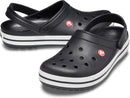 Crocs Unisex-Adult Crocband Clog | 9 Women/7 Men | Black — 6