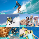 6 Pack 8.5" Waterproof Cell Phone Pouch - Underwater Dry Bag Case Lanyard - Water Proof Clear Holder Protector for iPhone 17 16 15 Pro Max Plus Samsung Galaxy S25 S24 Ultra Note for Beach Swimming — 7