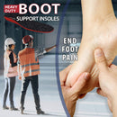 Job Site Heavy Duty Boot Support Insole - Large, Multi, Men 11-12 1/2 Women 12+ (54021) — 3