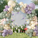 Amandir 173Pcs Dusty Green Purple Pink Balloon Arch Garland Kit — 7