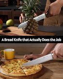 PAUDIN Bread Knife, 8" Serrated Bread Knife for Homemade Bread, Gift Box — 6