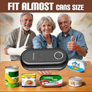 Electric Can Opener, One Touch, Smooth Edge Side Cut, Black — 5