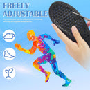 2 Pairs Memory Foam Shoe Inserts for Men Women, Comfort Insoles - Blue — 6