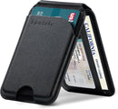 for MagSafe Wallet with Stand, Adjustable Stand Magnetic Wallet for iPhone, RIFD Blocking Phone Credit Card Holder for iPhone 17/16/15/14/13/12 Series, Not for iPhone 13/12 Mini(Black) photo 1